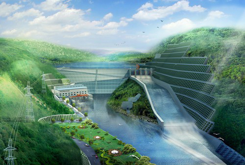 合肥老挝南塔河1号水电站项目